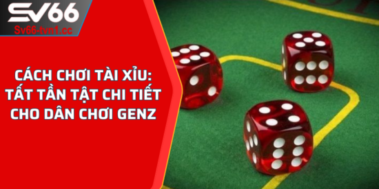 cách chơi Tài Xỉu